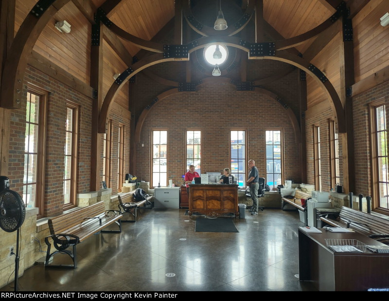 Music City Star station interior